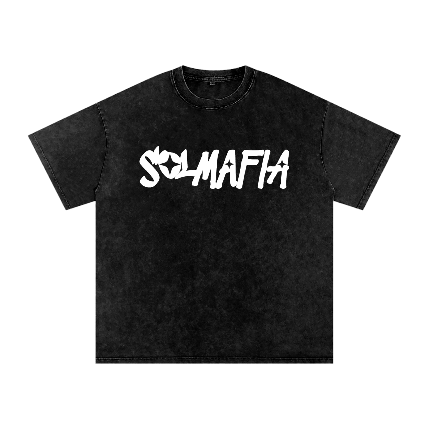 Sol Mafia Essentials: Acid Wash Graffiti Tee